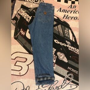 Carhartt flannel lined jeans